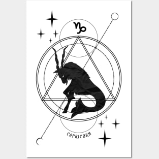 Zodiac, Capricorn, Astrology, Star sign, Stars Posters and Art